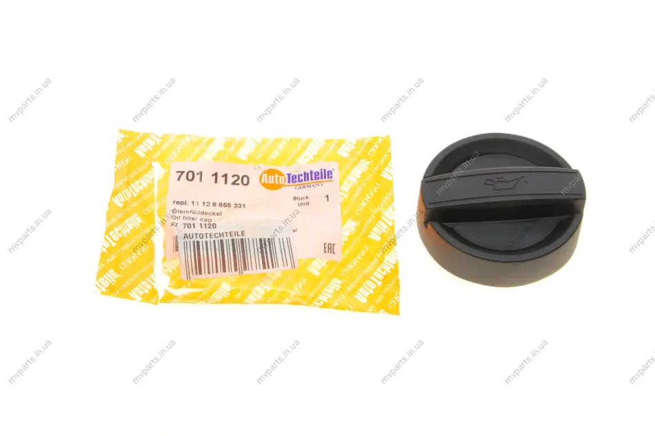 Кришка горловини маслозаливної BMW 3 (E46)/5 (E60/F10)/X5 (E70)/7 (F01-F04) 00- 701 1120 AUTOTECHTEILE 701-1120 (фото 1)