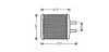 Радіатор обігрівача CHEVROLET Lacetti 1.6-1.8 (вир-во AVA) AVA COOLING DWA6088 (фото 1)