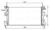 Радіатор охолодження FORD C-MAX/FOCUS (вир-во AVA) AVA COOLING FD2475 (фото 1)