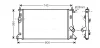 Радіатор охолодження MAZDA 5 (05-) (вир-во AVA) AVA COOLING MZ2183 (фото 1)