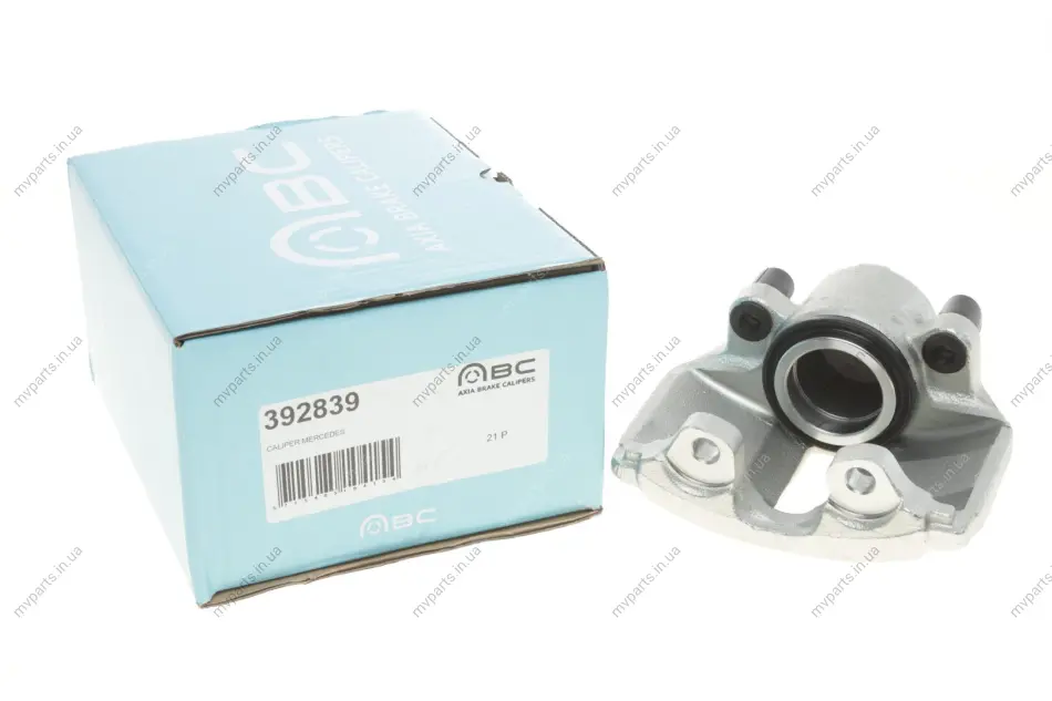 Супорт гальмівний (передній) (R) VW LT 28-35 II/28-46 II 2.5-2.8TDI 96-06 (d=60 mm) (Ate) Brake Calipers AXIA 392839 (фото 1)
