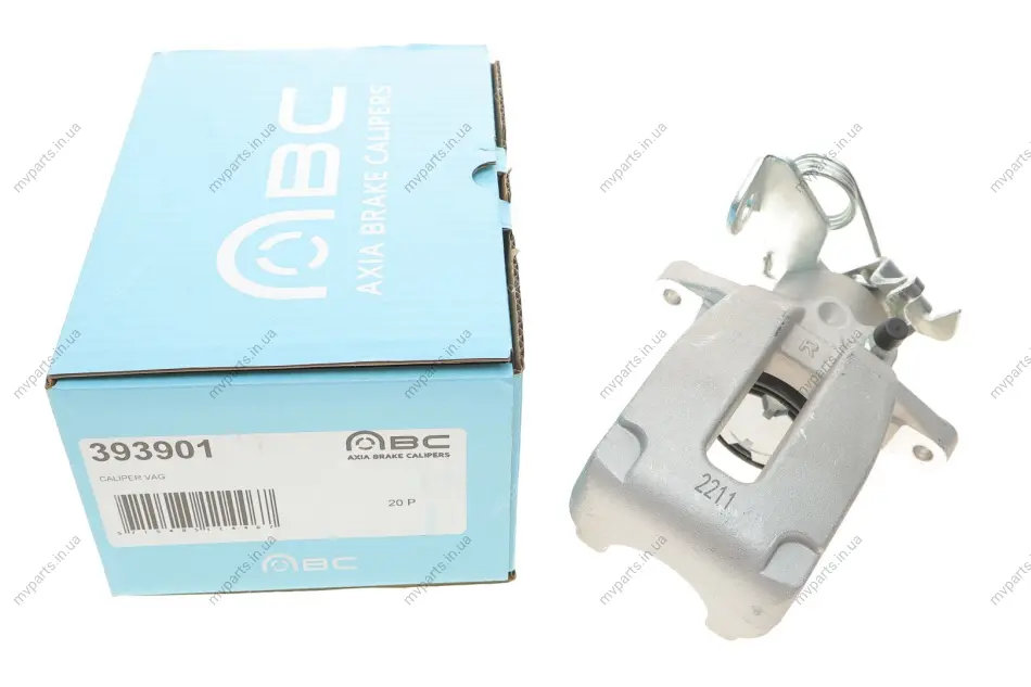 Супорт гальмівний (задній) (R) VW Passat B5 96-05 (d=43mm) (Lucas) Brake Calipers AXIA 393901 (фото 1)