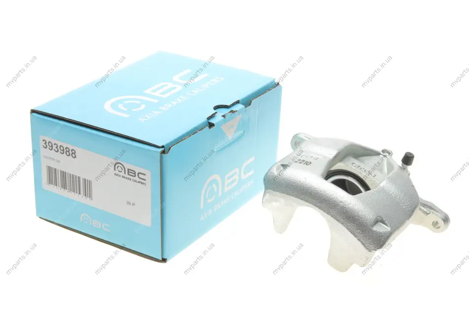 Супорт гальмівний (передній) (L) Fiat Doblo/Punto/Opel Combo/Corsa D 01- (d=54mm) (Bosch) Brake Calipers AXIA 393988 (фото 1)