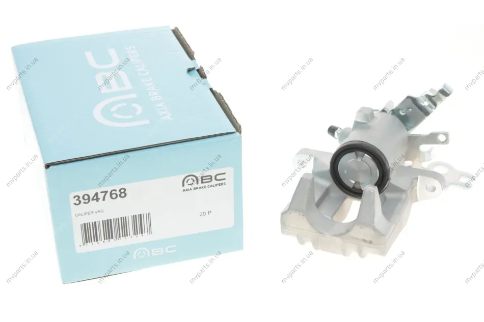 Супорт гальмівний (задній) (L) VW Caddy III 03- (d=38mm) (TRW) (для диска d=253mm) Brake Calipers AXIA 394768 (фото 1)