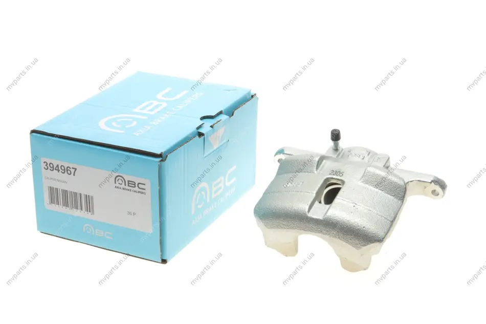 Супорт гальмівний (передній) (R) Renault Kadjar 15- (d=57mm) (AKEBONO) Brake Calipers AXIA 394967 (фото 1)