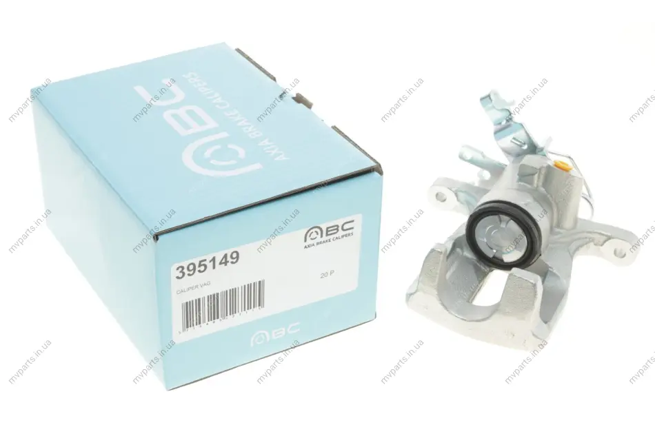 Супорт гальмівний (задній) (R) VW Caddy IV/Alltrack 15- (d=38mm) (TRW) (для диска d=272mm) Brake Calipers AXIA 395149 (фото 1)