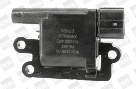 Котушка запалювання Mitsubishi Lancer VII 2.0 92-13/Outlander I 2.0 03-06 BERU ZSE193