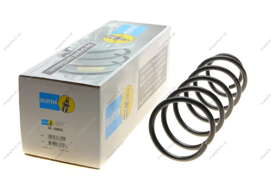 Пружина (задня) Chevrolet Aveo/Kalos 1.2/1.4/1.5 03- (B3) BILSTEIN 36-200955 (фото 1)