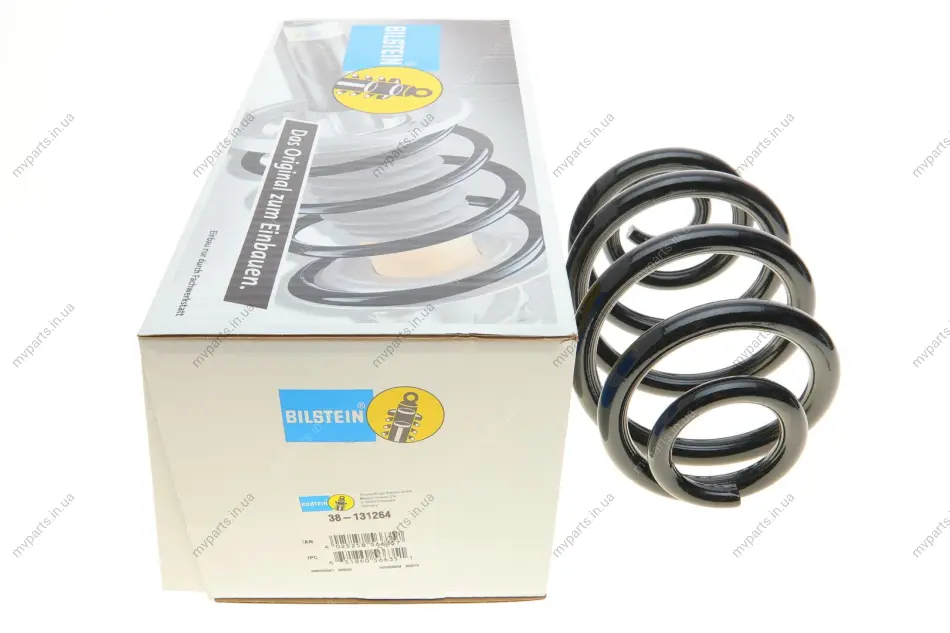 Пружина (задня) VW Sharan/Ford Galaxy/Seat Alhambra 1.8-2.8/1.9TDI 95-10 (B3) BILSTEIN 38-131264 (фото 1)
