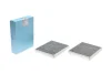 Фільтр салону BMW 5 (F10)/7 (F01) 2.0-6.0 08- (вугільний) (к-кт 2 шт.) BLUE PRINT ADB112509 (фото 1)