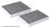 Фільтр салону вугільний (2 шт.) MB S 20-, EQE 22-, EQS 22- (вир-во Blue Print) BLUE PRINT ADBP250055 (фото 2)