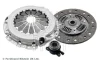 Комплект зчеплення Toyota Auris/Corolla 1.4 D-4D 06-14 (d=225mm) (+ вижимний) BLUE PRINT ADBP300047 (фото 1)