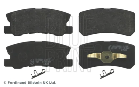 Колодки гальмівні задні дискові (вир-во Blue Print) BLUE PRINT ADC44259