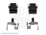 Планка супорта (заднього) прижимна (к-кт) Peugeot 4007/Mitsubishi Lancer/Outlander/Pajero 00- BLUE PRINT ADC448603 (фото 1)