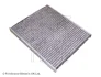 Фільтр салону Fiat Panda 1.1-1.4 JTD 95-/Ford Ka 1.2/1.3 TDCi 08-16 (вугільний) BLUE PRINT ADF122518 (фото 1)