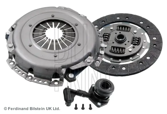 Комплект зчеплення Ford Focus 1.8 Duratec 04-13 (d=220mm) (+ вижимний) BLUE PRINT ADF1230114 (фото 1)