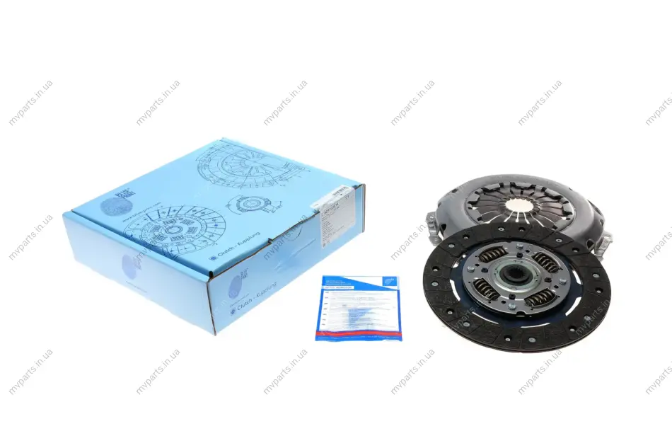 Комплект зчеплення Ford Focus 1.4-1.8 PFI/Mondeo 1.6 PFI 98-14 (d=220mm) BLUE PRINT ADF123014 (фото 1)