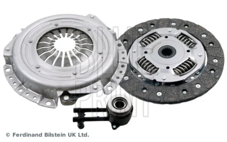 Комплект зчеплення Ford Fiesta/Mazda 2 1.25-1.4 96-08 (d=190mm) (+вижимний) BLUE PRINT ADF123093