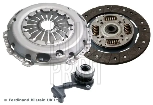 Комплект зчеплення Ford Escort 1.5 Ti/Fiesta 1.6 Ti 08- (d=220mm) (+вижимний) BLUE PRINT ADF123095 (фото 1)