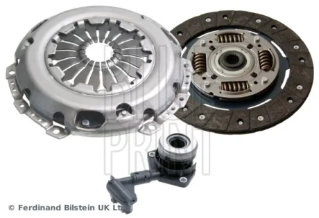 Комплект зчеплення Ford Escort 1.5 Ti/Fiesta 1.6 Ti 08- (d=220mm) (+вижимний) BLUE PRINT ADF123095
