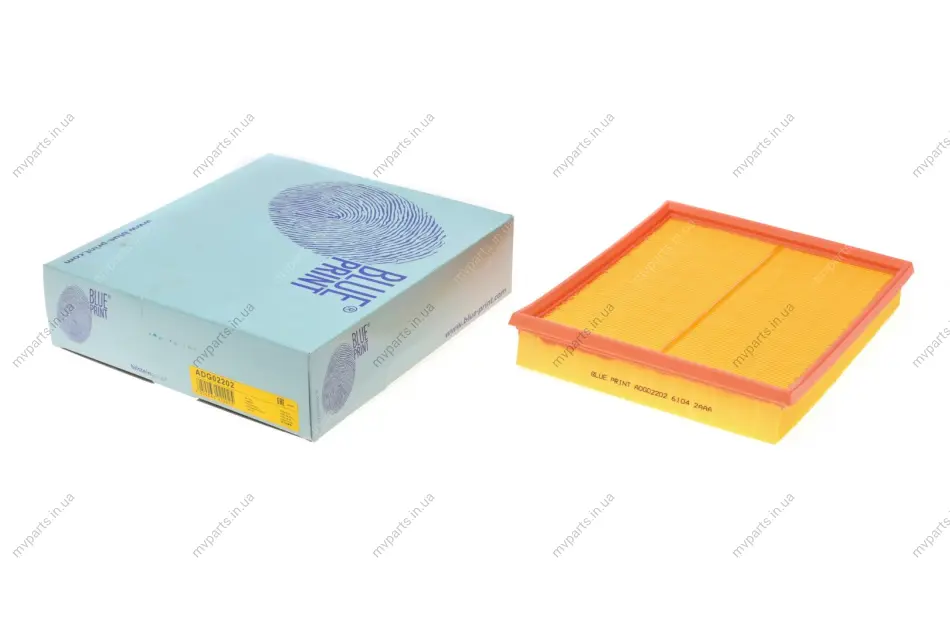 Фільтр повітряний Daewoo Nexia/Espero 1.5-2.0 i 91-08 BLUE PRINT ADG02202 (фото 1)