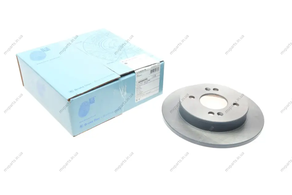 Диск гальмівний (задній) Hyundai i10 07-13/Kia Picanto 04- (234x10) BLUE PRINT ADG04396 (фото 1)