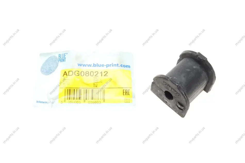 Втулка стабілізатора (заднього) Chevrolet Lacetti/Daewoo Nubira 03- (d=10mm) BLUE PRINT ADG080212 (фото 1)