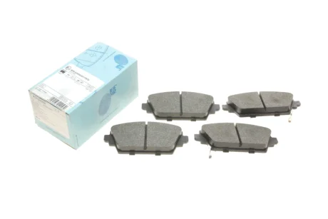Колодки гальмівні (передні) Honda Accord VI 98-03/Nissan Primera 02-/Almera Tino 00-06 BLUE PRINT ADH24256