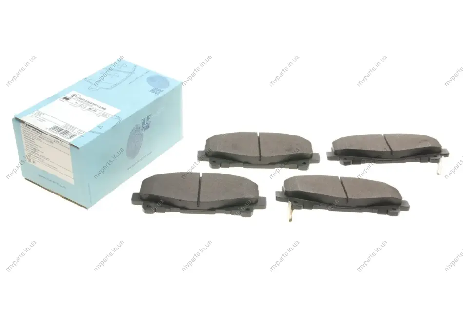 Колодки гальмівні (передні) Honda Accord VIII 07-/IX 12- (Akebono) BLUE PRINT ADH24282 (фото 1)
