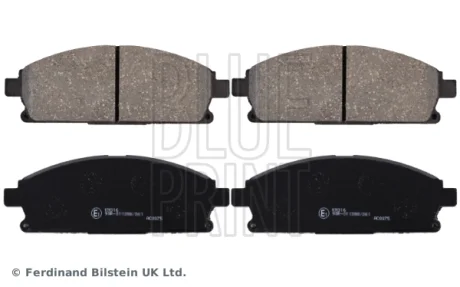 Колодки гальмівні (передні) Nissan X-Trail 01-13/Pathfinder 97-04 BLUE PRINT ADN142115