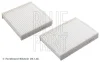 Фільтр салону Citroen C3/Peugeot 207/208 09- (к-кт) BLUE PRINT ADP152508 (фото 1)