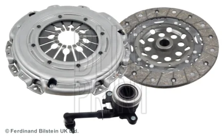 Комплект зчеплення Renault Megane II/III/Scenic II/III 1.9dCi 02- (d=241mm) (+вижимний) BLUE PRINT ADR163027