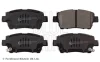 Колодки гальмівні (передні) Toyota Corolla 01-08/Prius 00-04/Yaris 99-05 BLUE PRINT ADT342105 (фото 1)