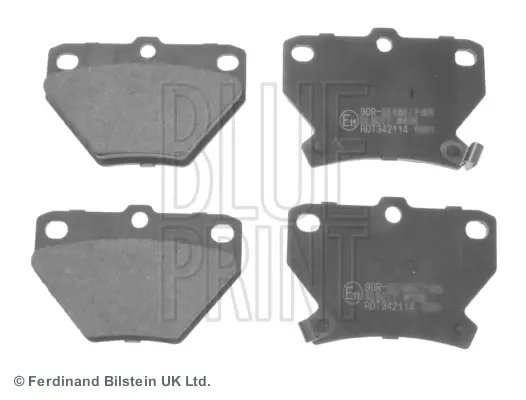 Колодки гальмівні задні дискові Toyota (вир-во Blue Print) BLUE PRINT ADT342114 (фото 1)