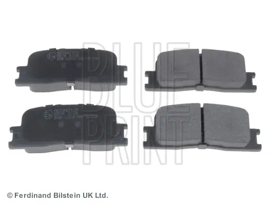 Колодки гальмівні задні дискові (вир-во Blue Print) BLUE PRINT ADT342129 (фото 1)