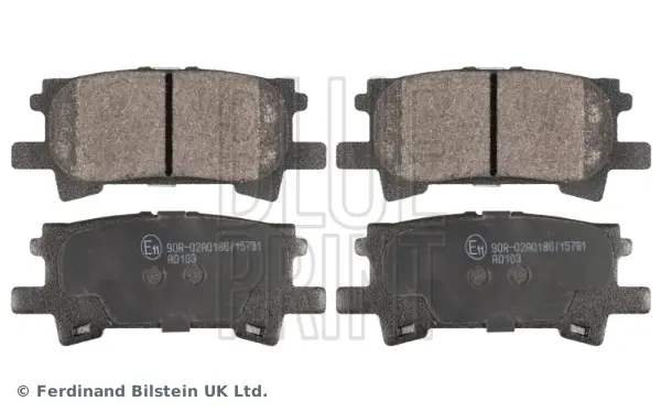 Колодки гальмівні (задні) Lexus RX 03-08 BLUE PRINT ADT342154 (фото 1)