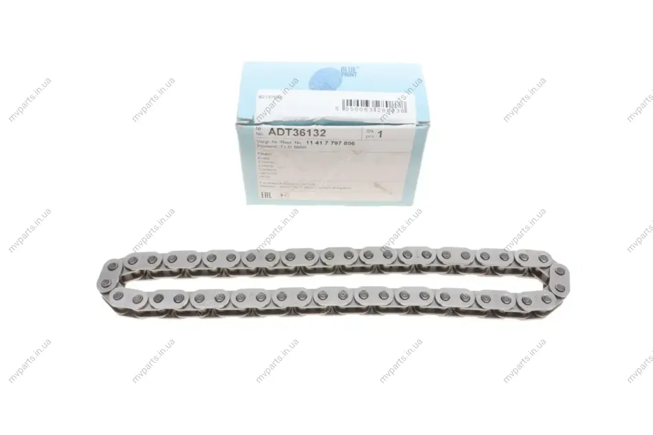 Ланцюг насосу масляного BMW X5/X3/5/3 (B47D20/N47D20/D57D30/N47C16) 07- BLUE PRINT ADT36132 (фото 1)