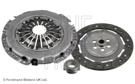 Комплект зчеплення VW Caddy III 1.9TDI 04-10 (77kw) (d=229mm) (+вижимний) BLUE PRINT ADV183082
