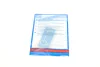 Комплект зчеплення Skoda Fabia II/Roomster 1.2TDI 10-14 (d=228mm) (+вижимний) BLUE PRINT ADV183089 (фото 11)