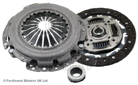 Комплект зчеплення Seat Ibiza 01-09/Skoda Fabia/Roomster 1.4TDI 99-15 (51kw)(d=221mm)(+вижимний) BLUE PRINT ADV183090