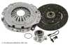Комплект зчеплення Opel Astra H 1.8 16V 05-10 (d=206mm) (+ вижимний) BLUE PRINT ADW193063