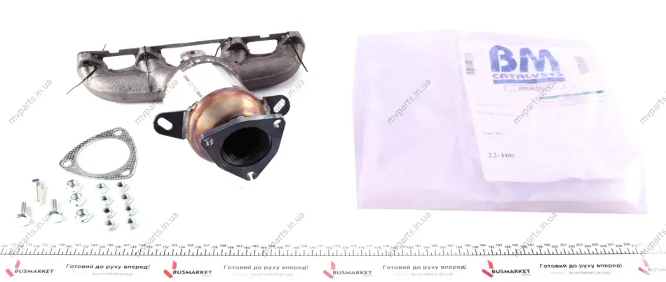 Катализатор вихлопної системи VW Caddy III/Golf V 2.0SDI 04-10 BM CATALYSTS BM80385H (фото 1)