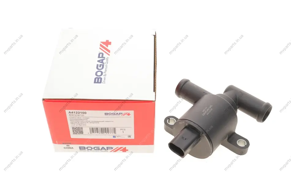 Кран пічки VW Polo/Passat/Golf 14- BOGAP A4122100 (фото 1)