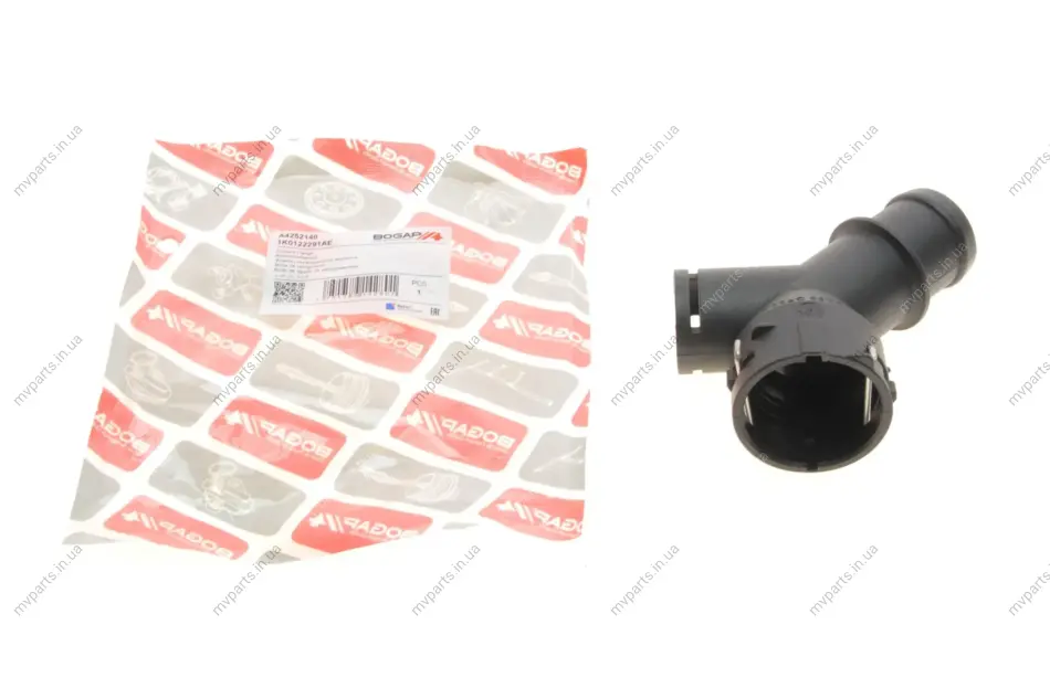 Фланець системи охолодження VW Caddy III/Passat 1.4-3.6 03-15 BOGAP A4252140 (фото 1)