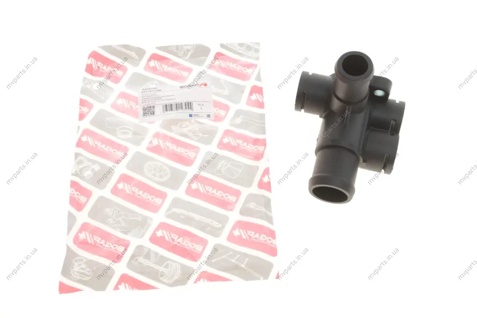 Фланець системи охолодження VW Caddy I/ Passat/T4 1.6-2.0 83-03 BOGAP A4252161 (фото 1)