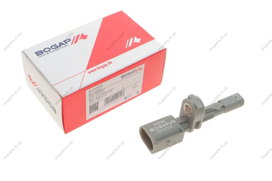 Датчик ABS (задній) VW Caddy 04-15/Passat 14- BOGAP A7117113 (фото 1)