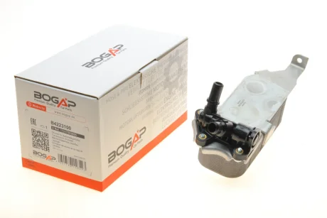 Радіатор масляний АКПП BMW X3 (F25)/X4 (F26) 1.6/2.0/3.0D 10-18 (теплообмінник) BOGAP B4223100