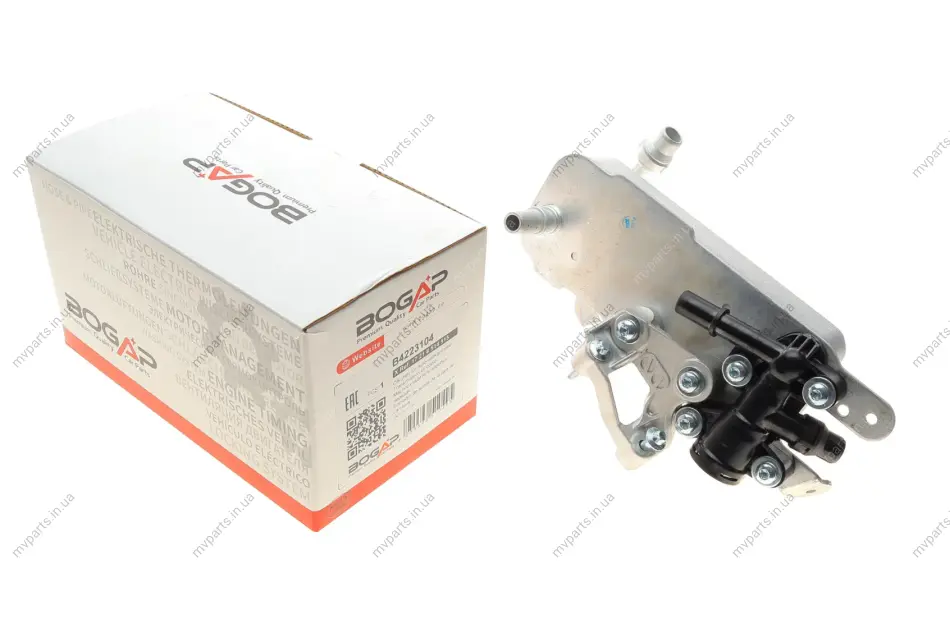 Радіатор оливний BMW 1 (F21)/2 (F22/F87)/3 (F30/F80/F34)/5 (G30/F90/X5 (F15/F90) 15- (N47/B48/B46) BOGAP B4223104 (фото 1)