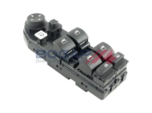 Кнопка склопідіймача (L) BMW 5 (E60) 03-10 M57/N43/N47/N52/N53/N62 (блок) BOGAP B7358133 (фото 1)