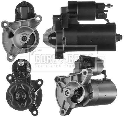 Стартер Citroen Berlingo/Fiat Ducato/Peugeot Boxer 2.0i 94- (1.4kw) (z=9) BORG & BECK BST2059 (фото 1)